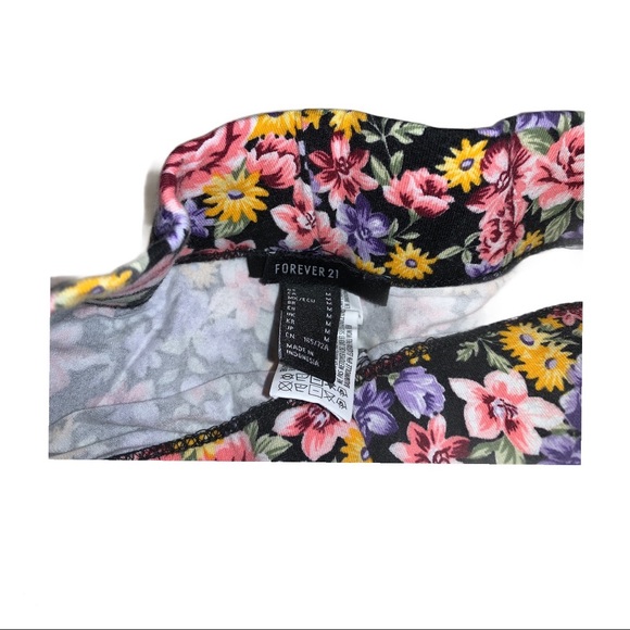 Forever 21 Floral Leggings - Picture 4 of 4
